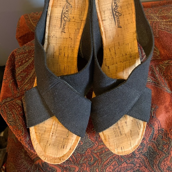Lucky Brand Miller Cork Wedges - Picture 6 of 6